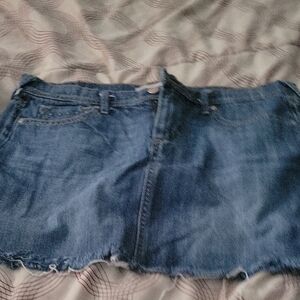 Old Navy Blue Casual Mini Skirt
